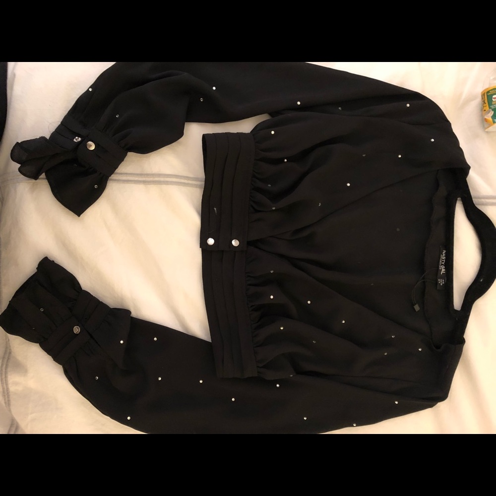 Aurora Diamante Crop Top